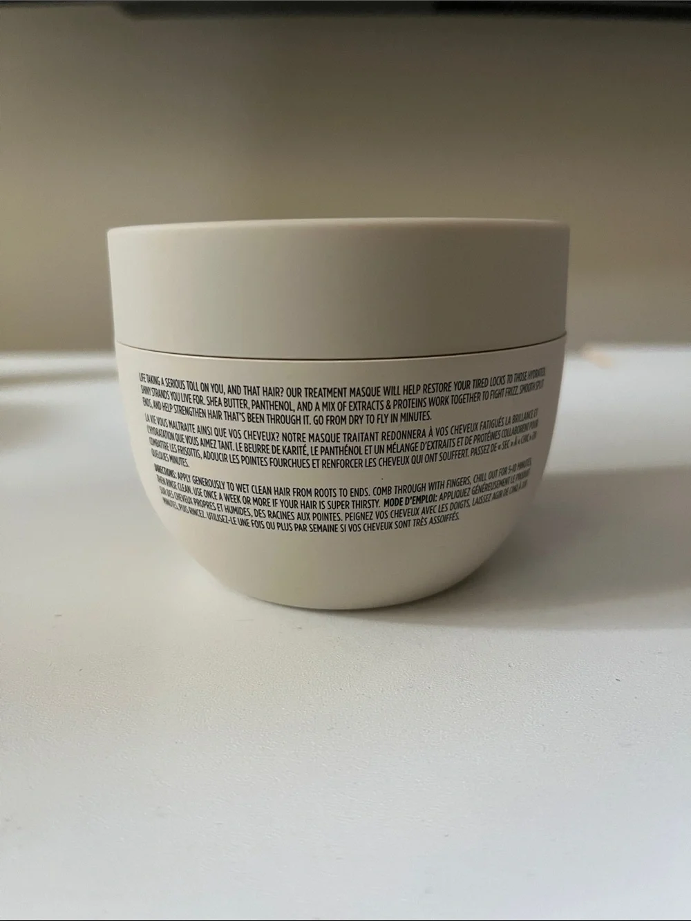 OUAI Treatment Masque (hair mask for fine to medium hair) 8oz / 236ml